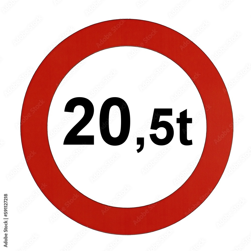 Illustration des Straßenverkehrszeichens Illustration des Straßenverkehrszeichens