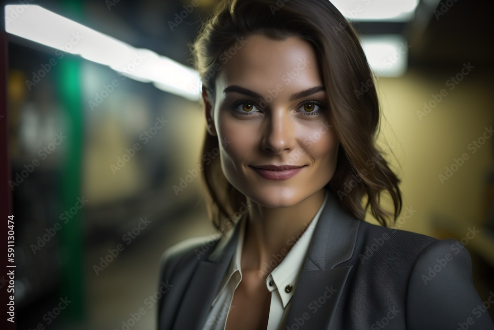 Fototapeta premium Smiling business women
