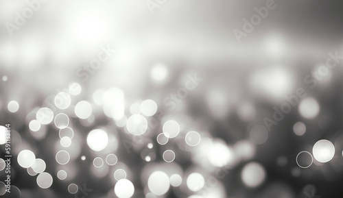  blur with silver color background glow, generated by AI.
