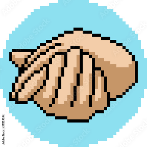 pixel art polite hand gesture