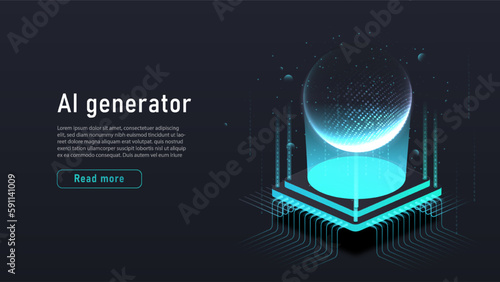 AI generator concept
