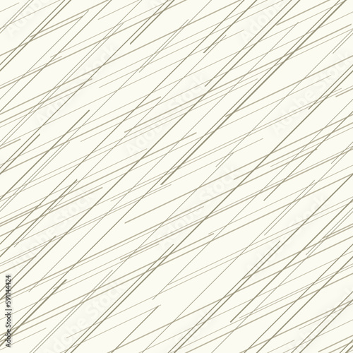 Discontinued diagonal lines seamless pattern. Seamless pattern with thin lines Inclined from left to right. Repetitive discontinued lines on white background.