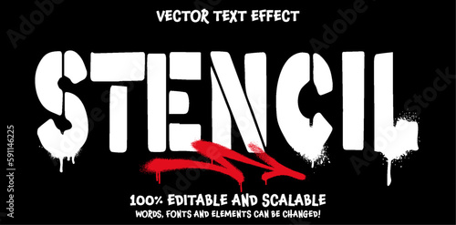 Graffiti template spray, stencil vector banner. Isolated set with high level tracing. Spray shapes with dripping paint, smudges and drops. Mockup street art, back elements. Graffiti Spray set. Vector