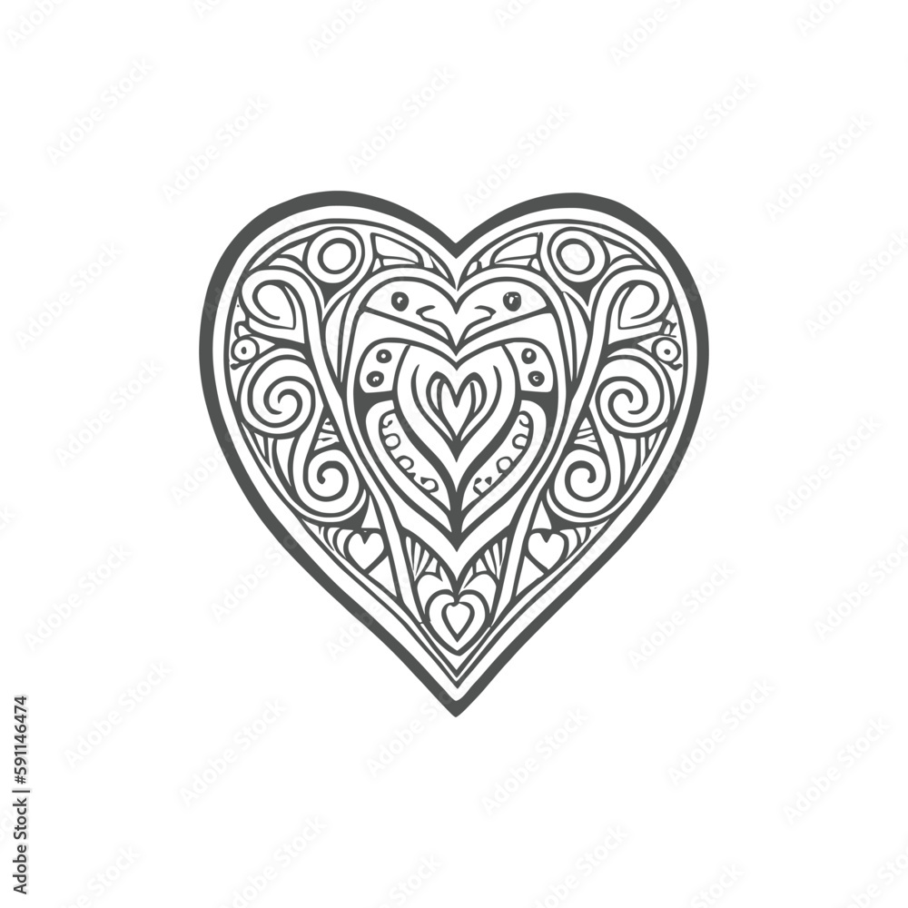 The heart-shaped frames ornate and floral elements are beautifully background for invitation card. The heart-shaped frames ornate and floral elements are beautifully background for invitation card.