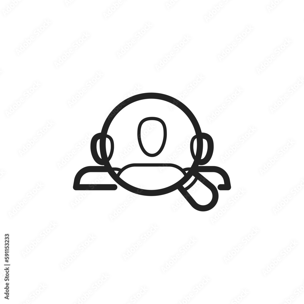 Wanted icon. Magnifying glass symbol. Vector. Wanted icon. Magnifying glass symbol. Vector.