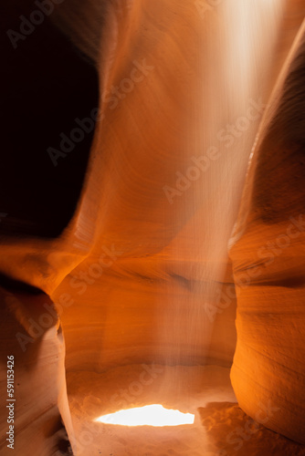 Beautiful light beams in the Antelope Canyon X. Canyon X is a slot canyon in Page, Arizona, USA, located in the exact same Antelope Canyon as the famous Upper and Lower Antelope Canyons.
