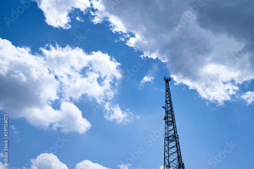 gsm mobile phone base station pole