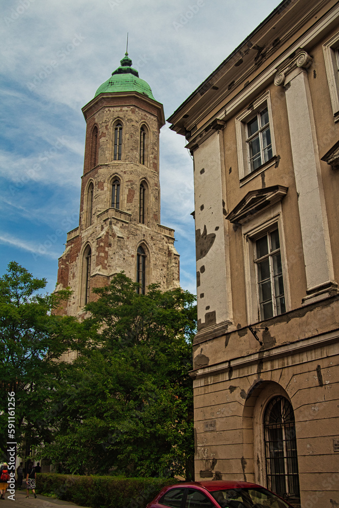 Budapest, old tower, old curch, old churchtower, tower