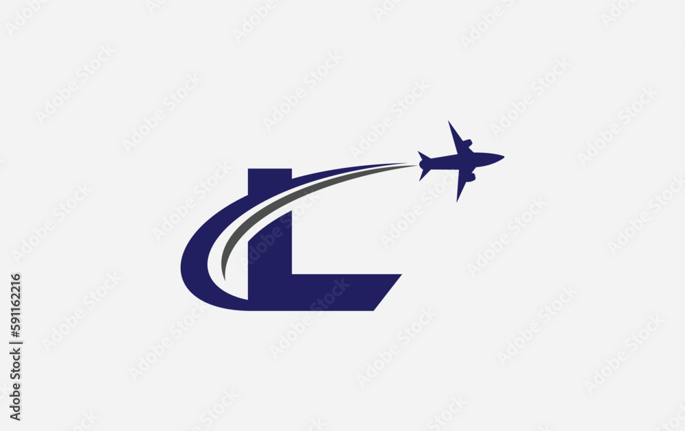 Aviation and Air plane logo design vector for airlines, airline tickets, travel agencies with the letter for brand and business Aviation and Air plane logo design vector for airlines, airline tickets, travel agencies with the letter for brand and business