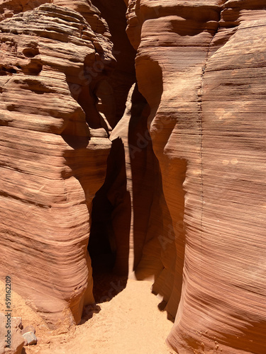 Antelope Canyon X is a slot canyon in Page, Arizona, USA, located in the exact same Antelope Canyon as the famous Upper and Lower Antelope Canyons. photo