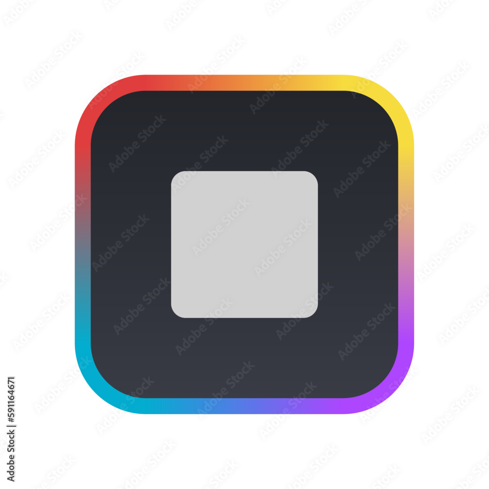 Stop - Pictogram (icon) 