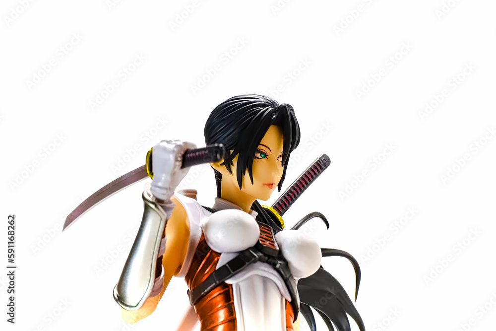 Osaka,Japan Apr 10, 2023 Display of DAWN MORENO Figure from GI JOE