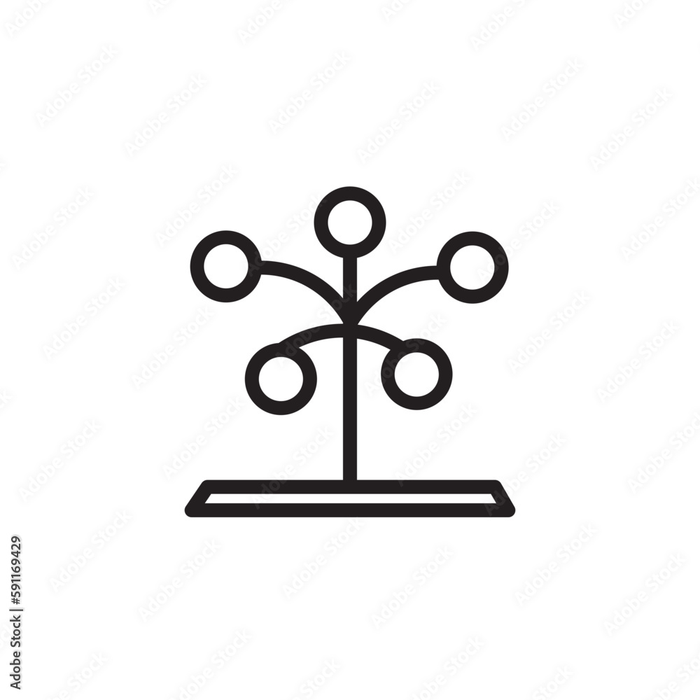 Fairground Ride Fun Outline Icon Fairground Ride Fun Outline Icon