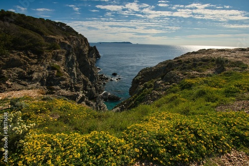 Wunderschöne Ile de Porquerolles in Südfrankreich photo