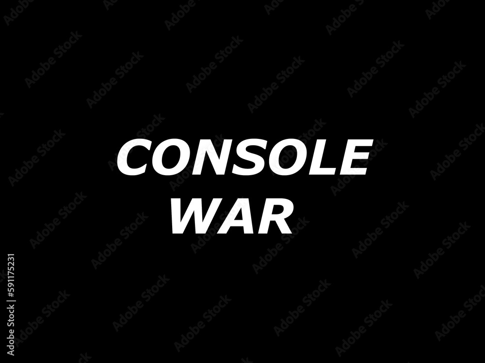 Obraz premium Console war