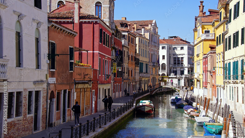 Die Kanäle Venedigs