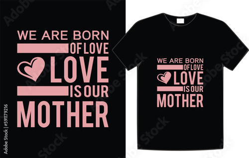 Mother's day t-shirt design