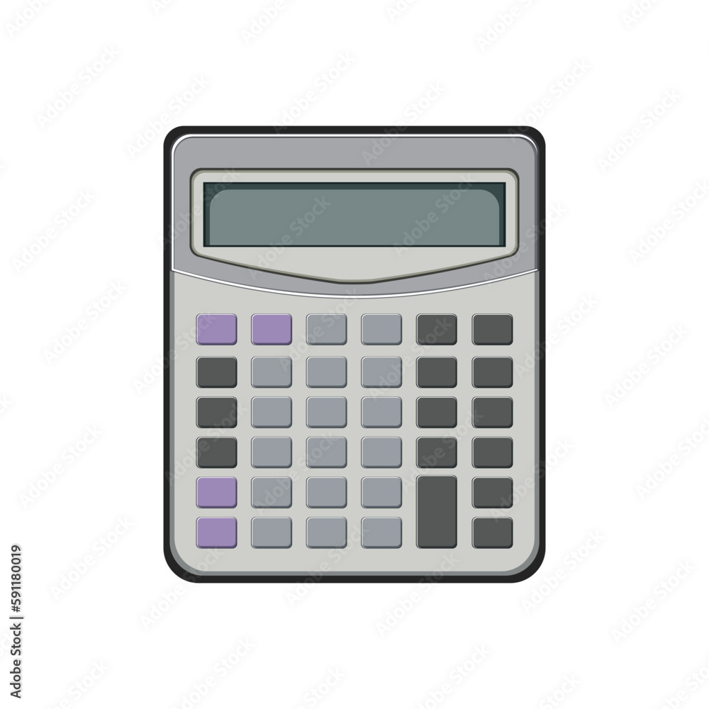 bank calculator device cartoon vector illustration bank calculator device cartoon vector illustration