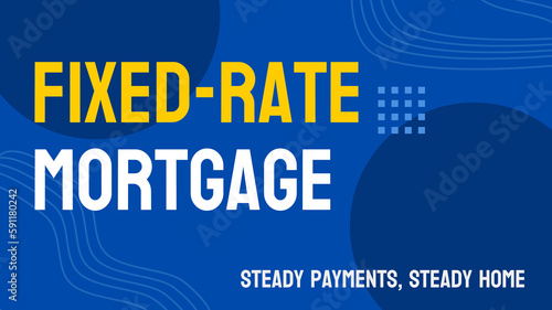 Fixed-Rate Mortgage: A type of mortgage in which the interest rate remains the same for the entire term of the loan.