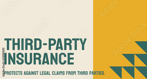 THIRD-PARTY INSURANCE - Insurance policy that covers damages caused by a third party