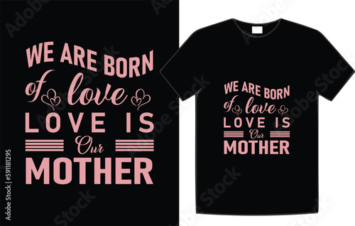 Mother's day t-shirt design