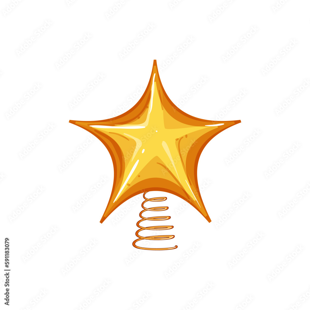 glitter christmas star cartoon vector illustration glitter christmas star cartoon vector illustration