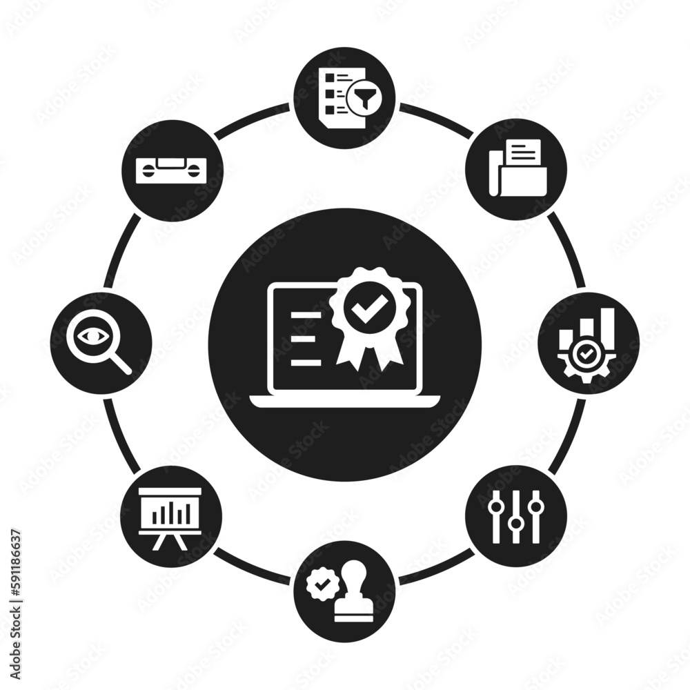 Ensuring Quality: A Creative Infographic on Quality Assurance with