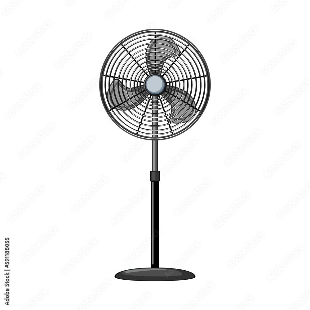 ventilator electric fan cartoon vector illustration ventilator electric fan cartoon vector illustration