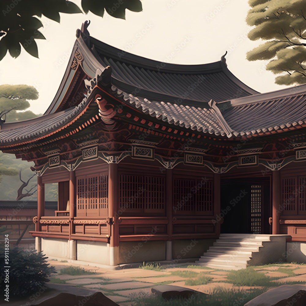 korean traditional Architecture Wooden structure Courtyard Ondol