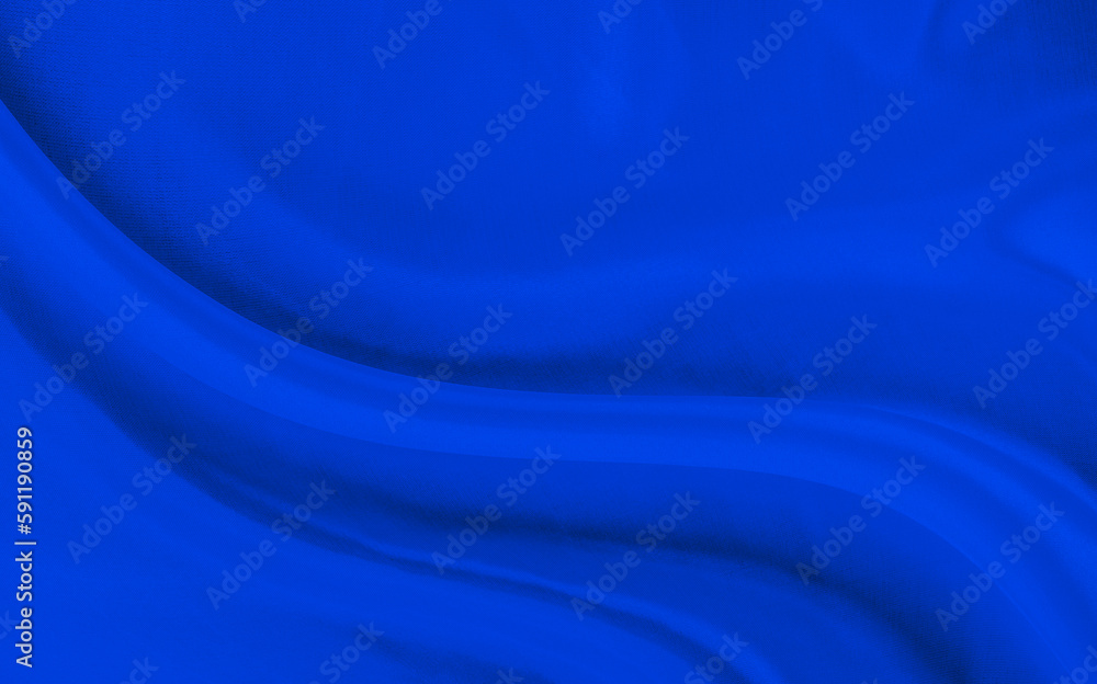 Naklejka premium Black blue satin dark fabric texture luxurious shiny that is abstract silk cloth background with patterns soft waves blur beautiful.