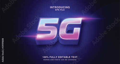 5g network wireless internet highspeed mobile internet wifi connection text effect