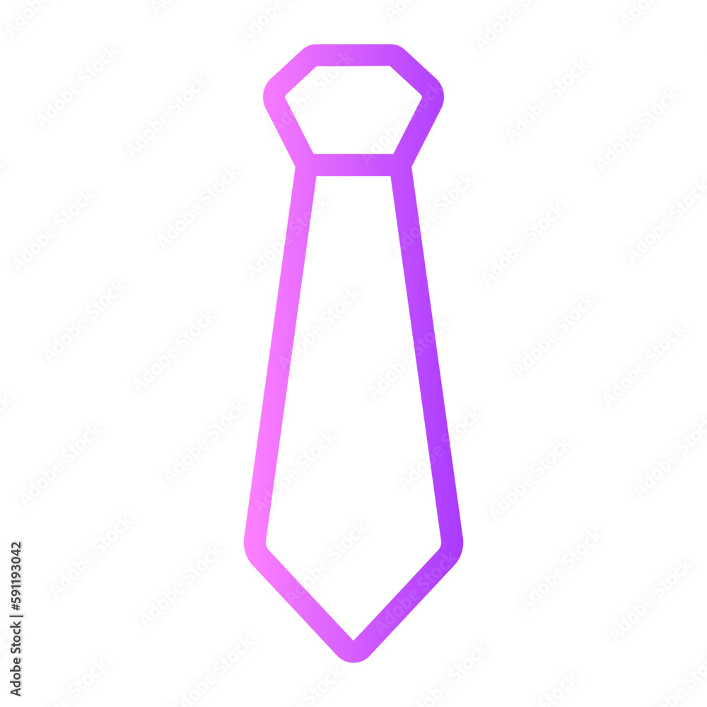 tie gradient icon tie gradient icon