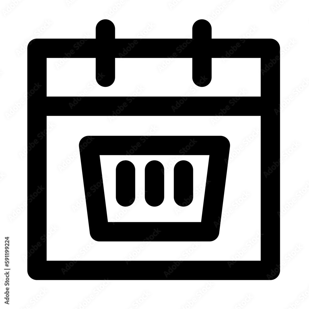 shopping day of online shopping outline icon style shopping day of online shopping outline icon style