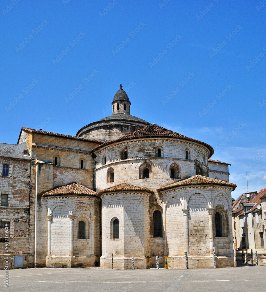 France, abbey church of Souillac in Lot