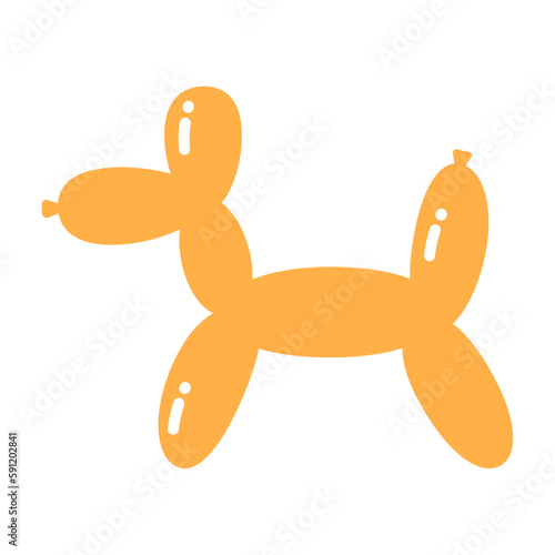 Balloon dog nastolgia retro vintage 90's and 00's style, y2k