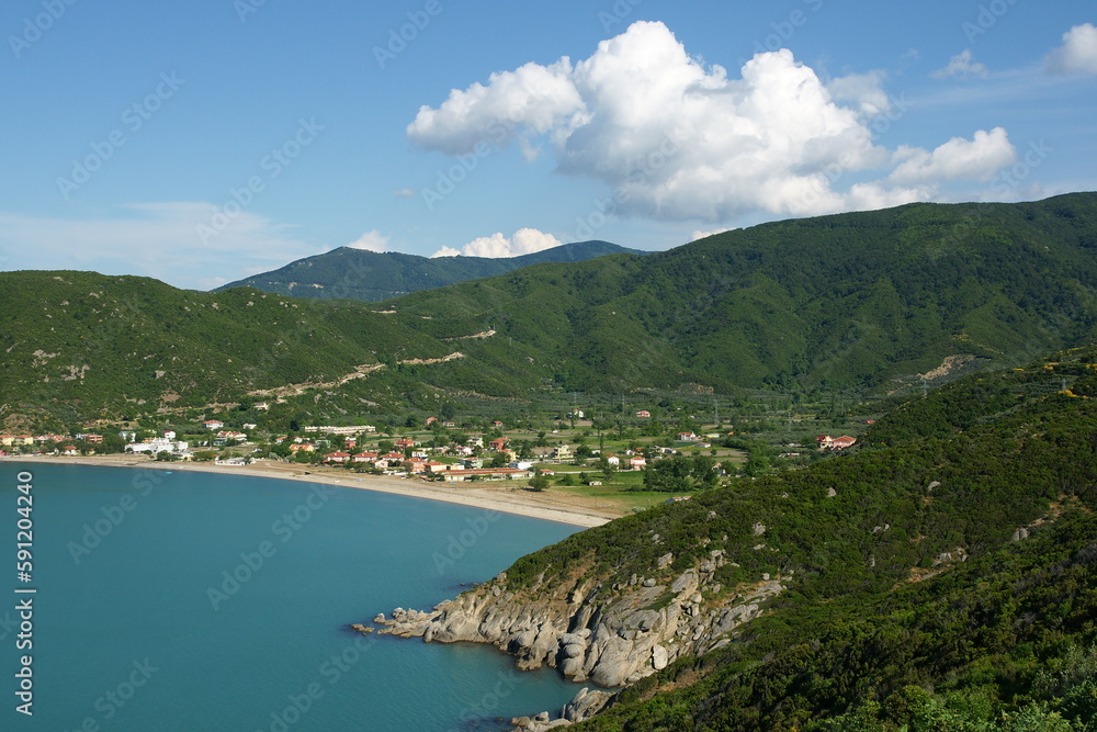 Kapidag Peninsula, located in Balikesir, Turkey, is an important natural region. It contains beautiful villages.