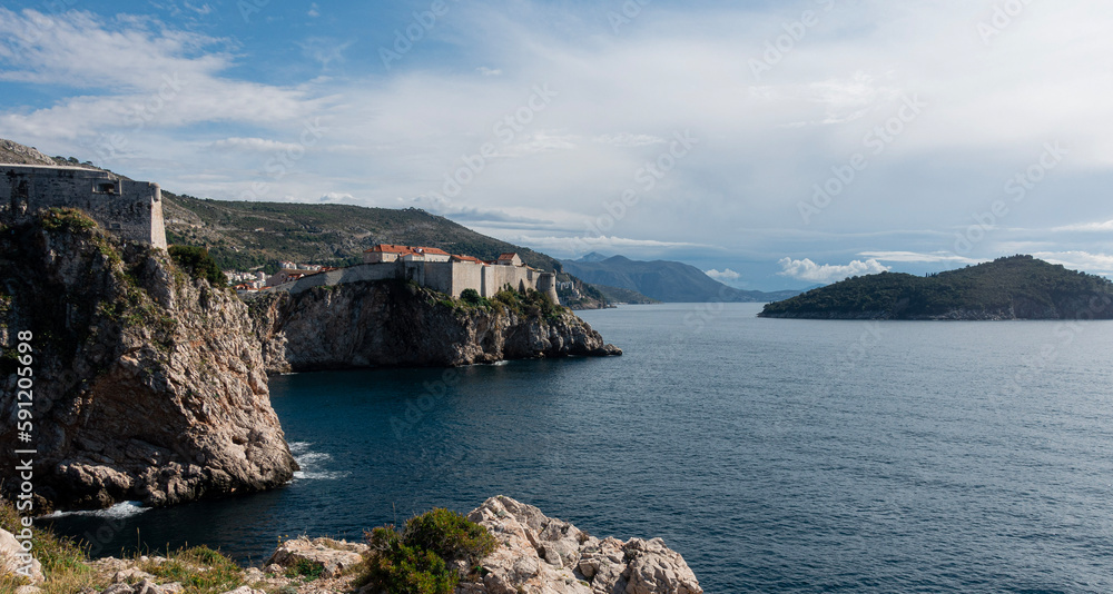 A Panoramic View of Dubrovnik