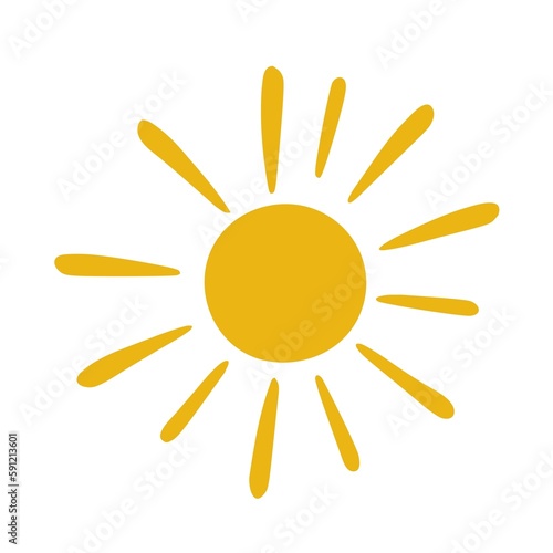 sun illustration icon