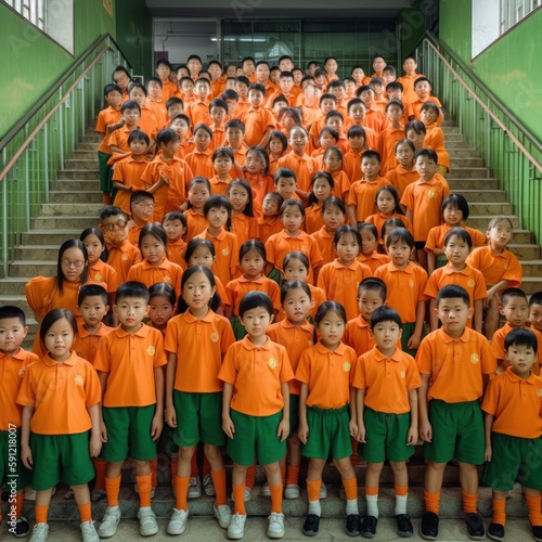 The power of education: Academic success in Chinese primary schools, generative ai