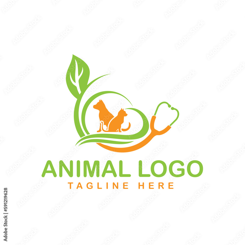 Dog Cat Vector Logo Dog Cat Vector Logo