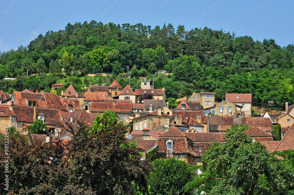 France, picturesque village of Saint Cyprien