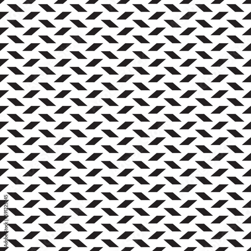 Vector seamless models. Modern stylish texture. Composition from regularly repeating geometrical element. Monochrome, simple. Vector illustrations.