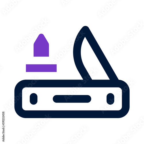 jack knife icon for your website, mobile, presentation, and logo design.