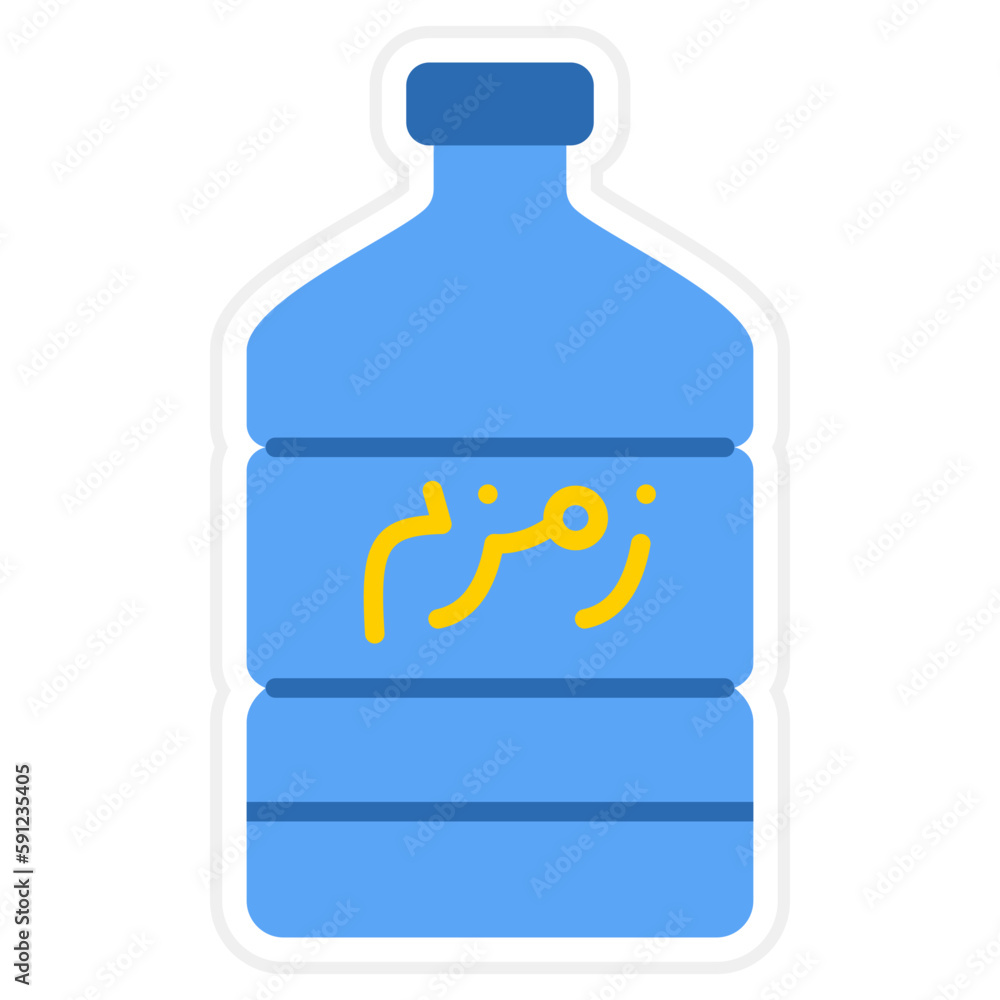 Naklejka premium Zamzam Icon