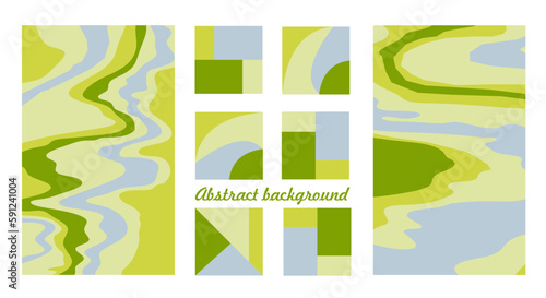 Illusion of deception with 3D effect. A set of patterns from multi-colored wavy lines of different thicknesses. Beautiful pattern of topographic lines. The luxury of nature in dark colors.