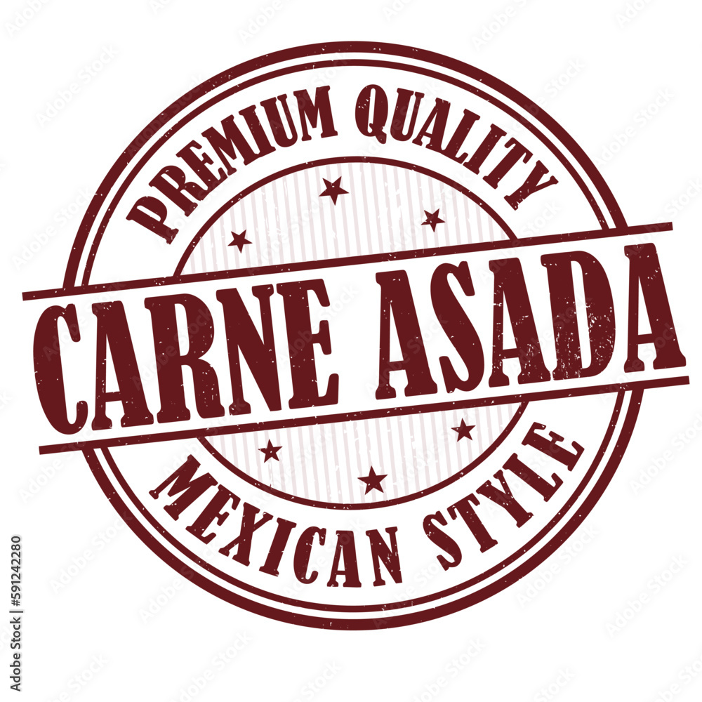 Carne asada grunge rubber stamp Carne asada grunge rubber stamp