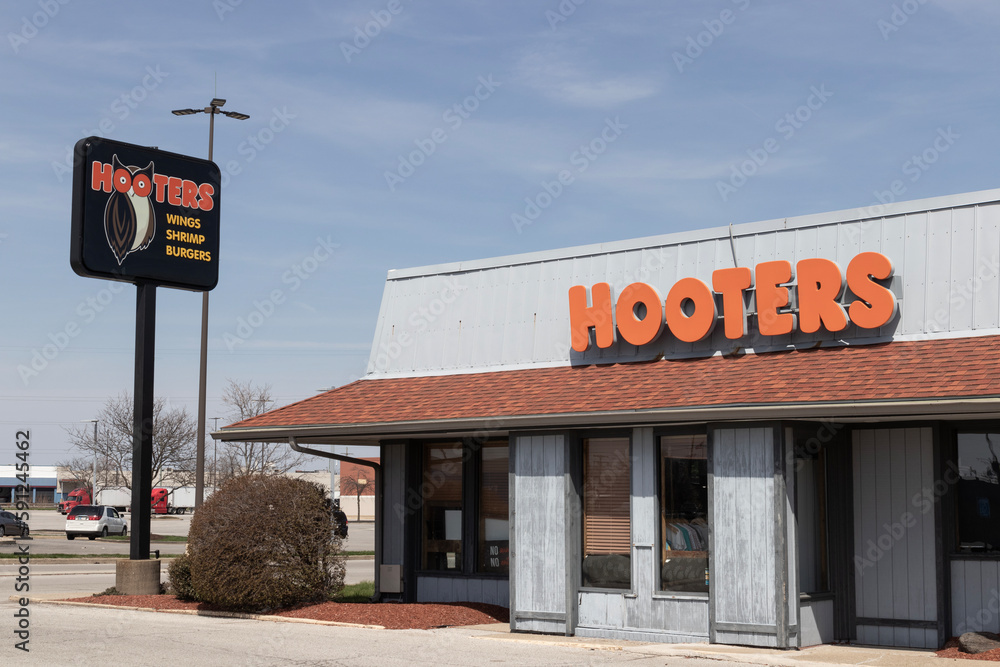Hooters Dine In Restaurant Location. Hooters operates and franchises