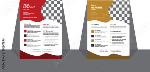 Modern poster flyer Graphic design business, collection template of a4 marketing proposal cover page elements....