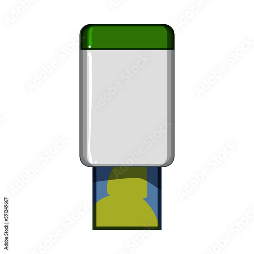 paper compact photo printer cartoon vector illustration