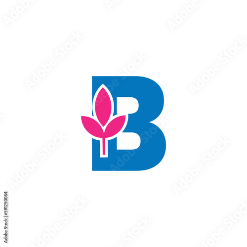Initial letter B logo vector design template. logo letter B with unique designs.